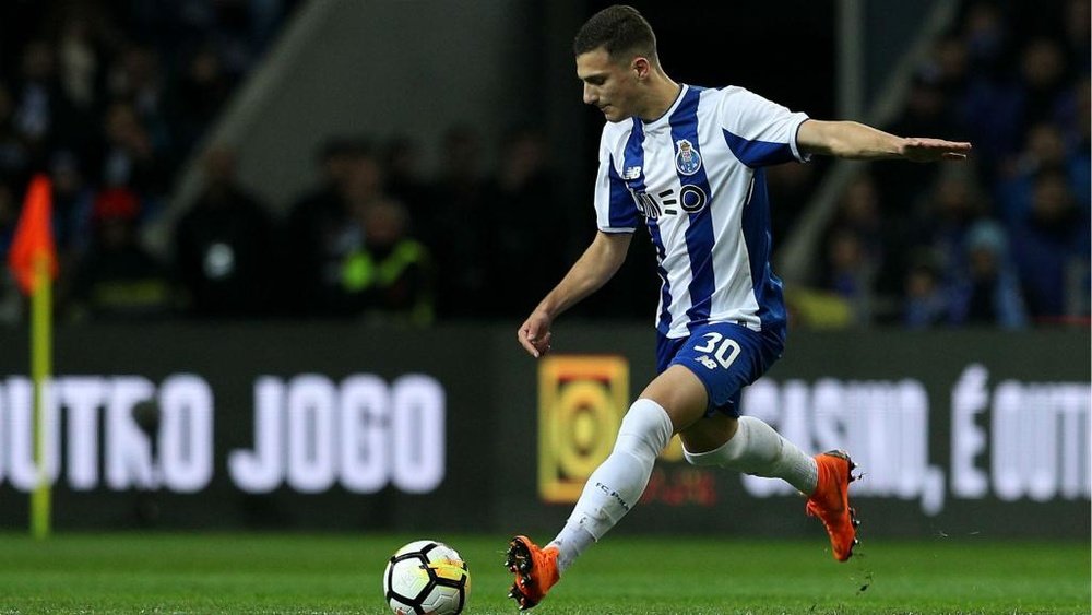 Dalot has made the switch from Porto to United. GOAL