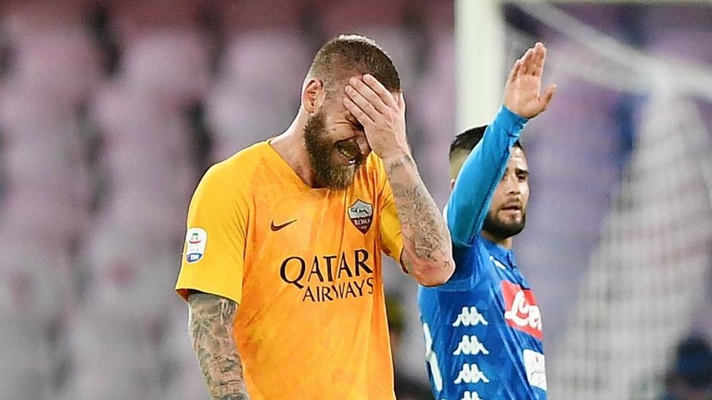 De Rossi has been ruled out through injury. GOAL