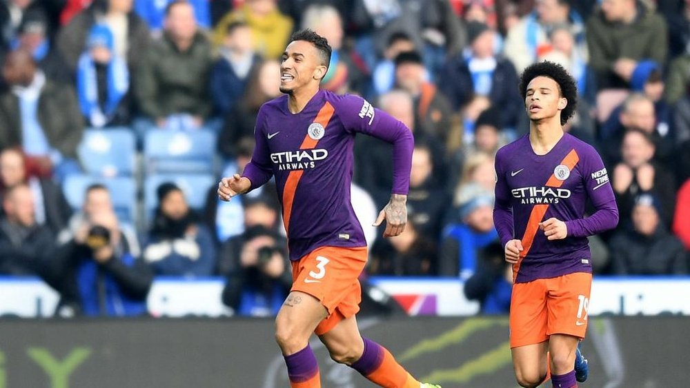 Danilo's strike clinched the landmark for City. GOAL