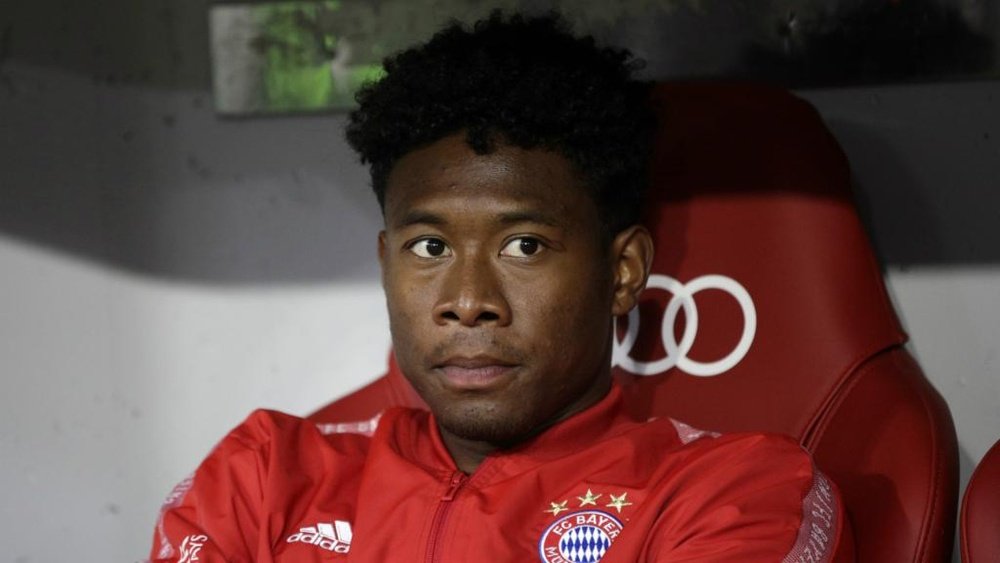 Alaba will miss the clash with Red Star due to a thigh injury. GOAL