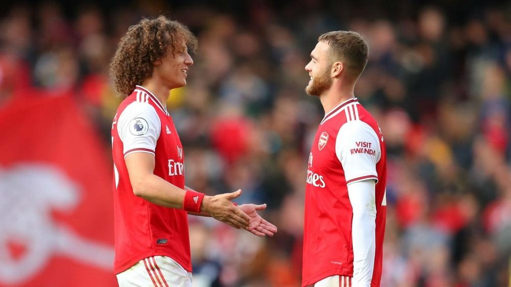 David Luiz has quickly settled into life at Arsenal. GOAL