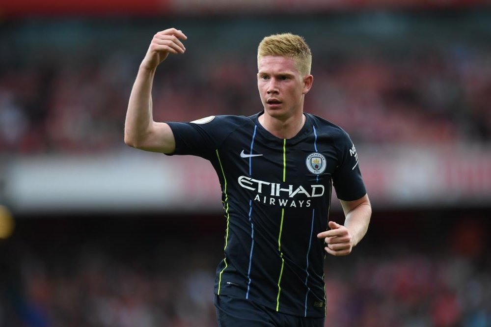 Kevin De Bruyne could feature for Machester City against Liverpool. GOAL