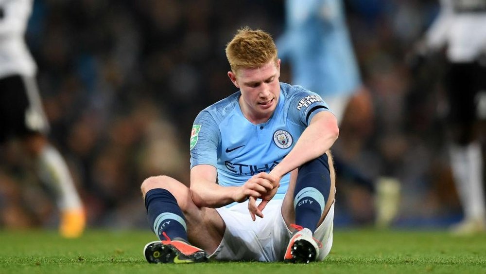 De Bruyne could feature against Liverpool. GOAL