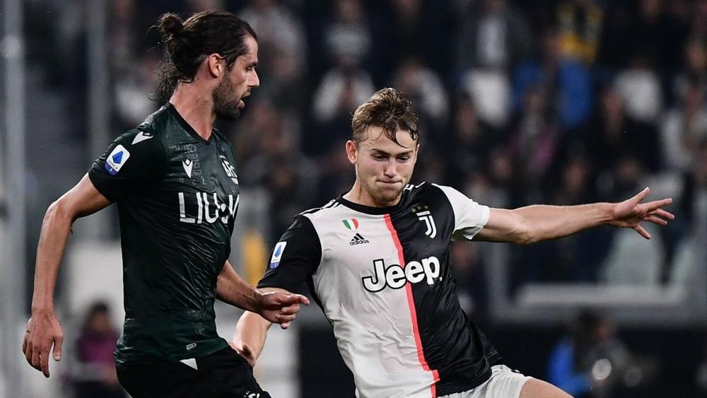 Juventus-Bologna, de Ligt tocca di braccio: per Irrati non è rigore