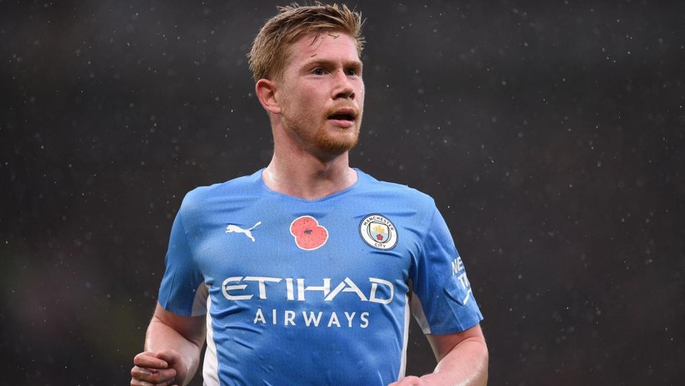 De Bruyne has played through 'serious pain' this season. AFP
