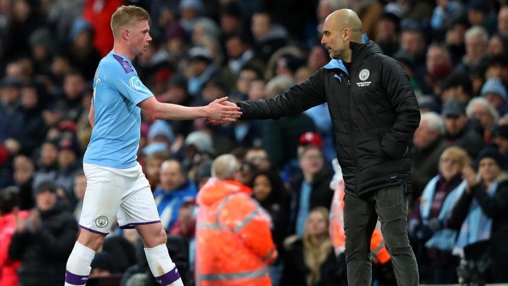 De Bruyne gave his full backing to the club after Man C beat West Ham. GOAL