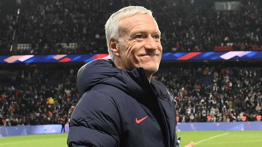 Deschamps celebrates 'beautiful' win on a significant day for France.