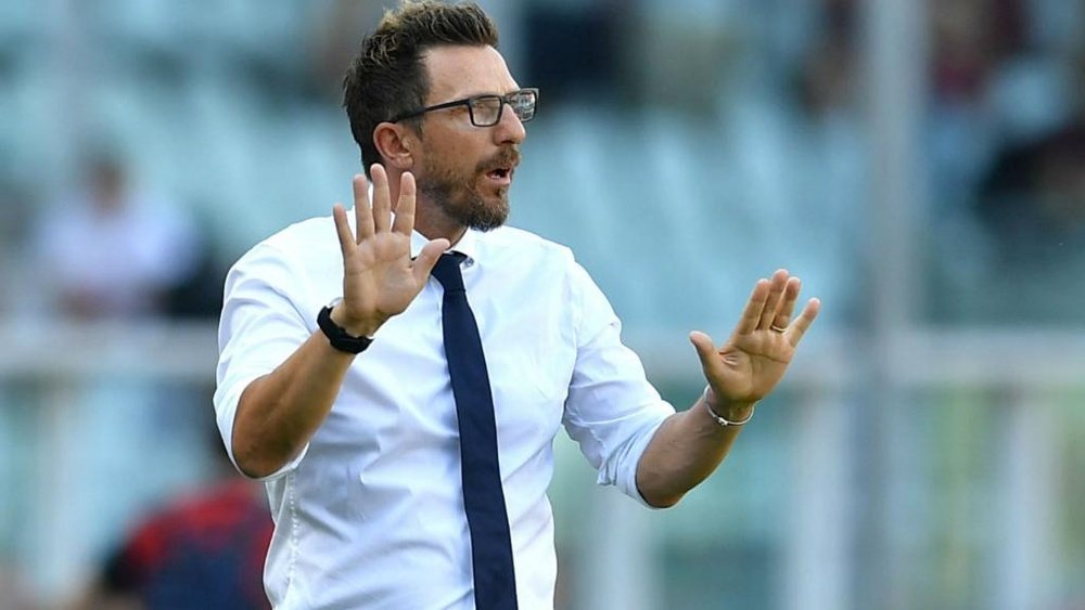 Di Froncesco in conferenza stampa. Goal