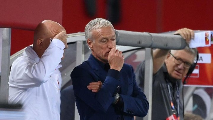 Deschamps and Mbappe 'not worried' despite France falling to bottom of Nations League group