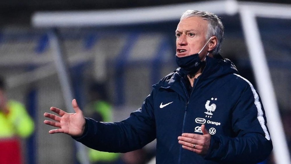 Deschamps bemoans France's first-half display but says 'the main thing is victory'