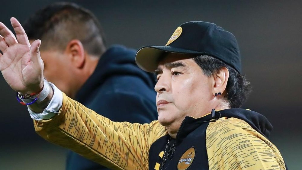 Maradona has spoken about his exit from Mexican football. GOAL