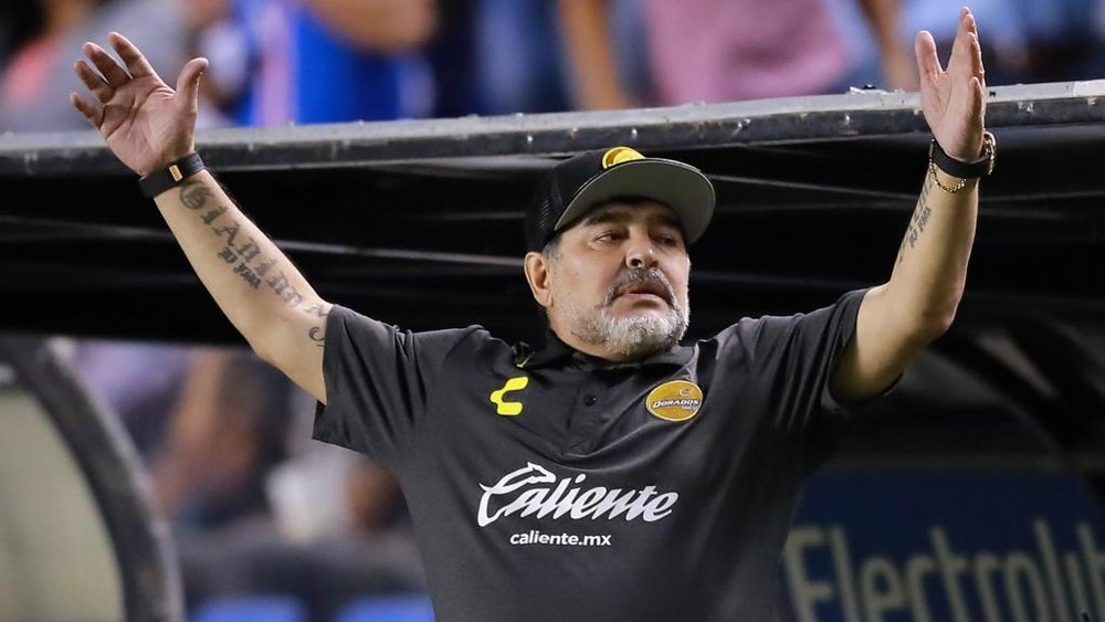 Diego Maradona Dorados Copa MX Apertura 2018. Goal
