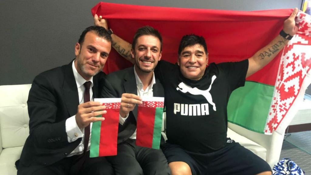 Maradona será presidente e ‘chefão geral’ de clube na Bielorrúsia