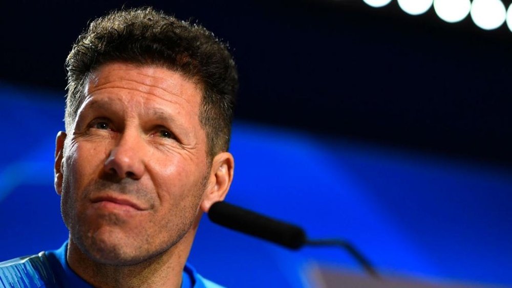 La célébration obscène de Simeone lors de l'Atletico-Juve. Goal