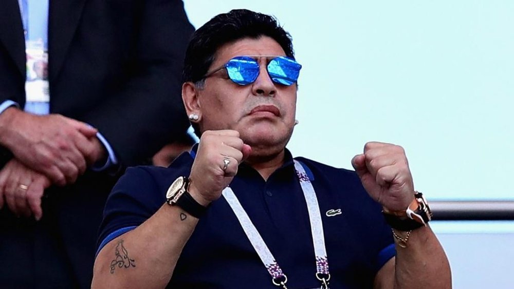 Maradona was optimistic about the club's prospects. GOAL