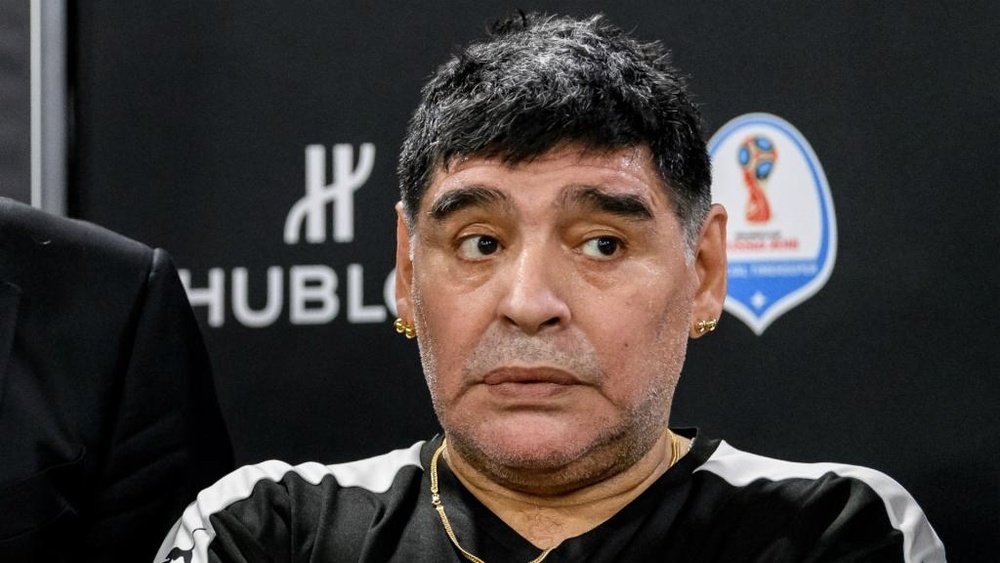 Maradona sadly passed away. GOAL