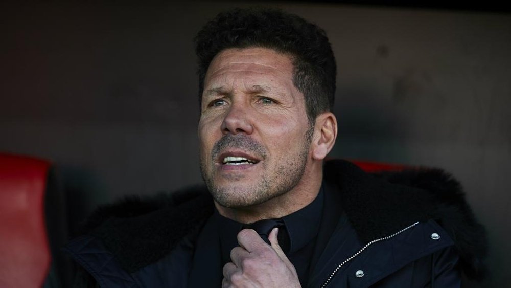 Simeone has supported the club amid rumours of star men departing. GOAL