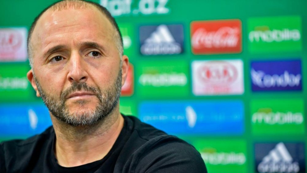 La déception de Belmadi. Goal
