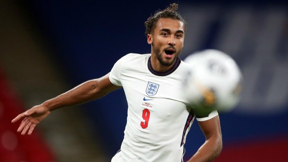 Dominic Calvert-Lewin was delighted after scoring in England's 3-0 win over Wales. GOAL