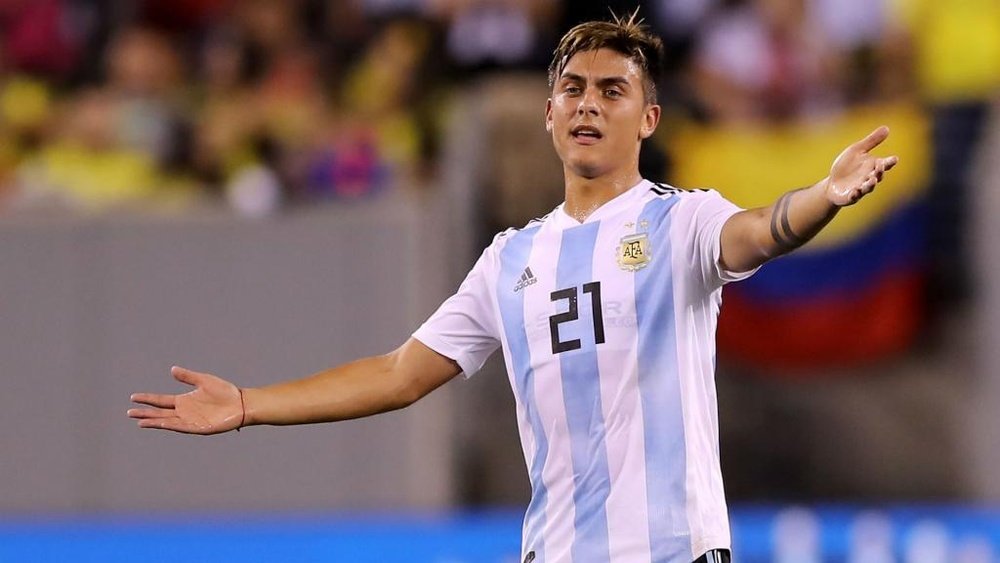 Dybala ainda não está 100%. AFP