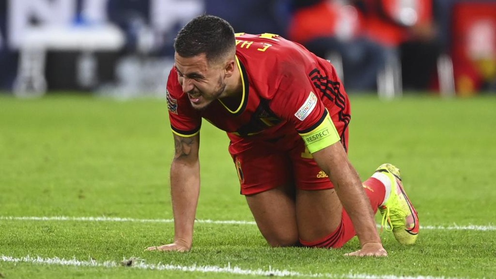Hazard is medically perfect but we're all worried about his injuries, admits Roberto Martinez. GOAL