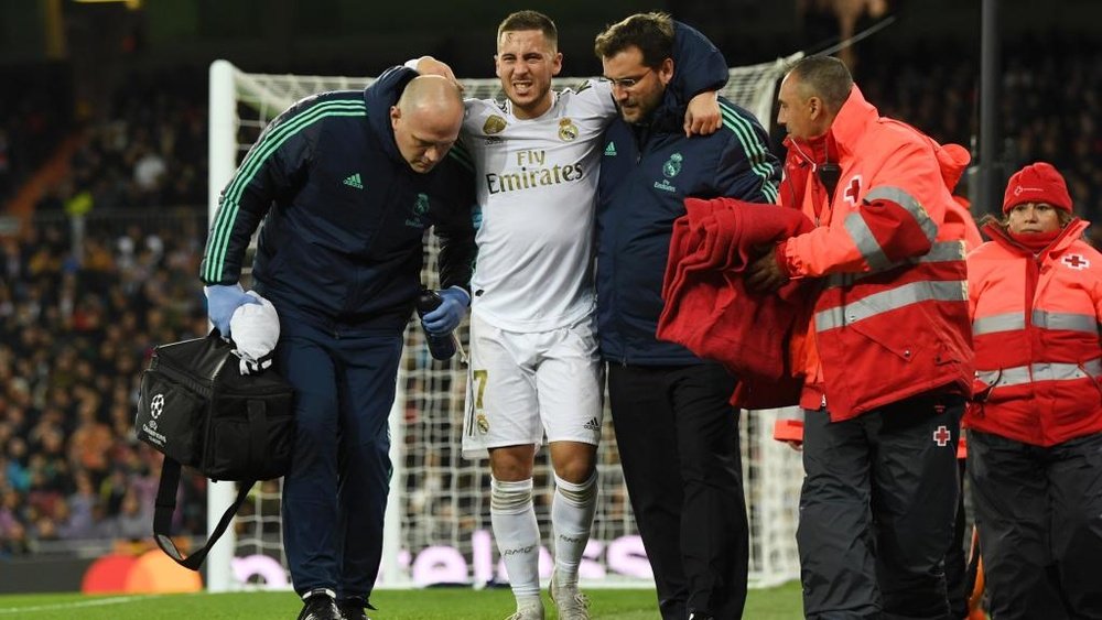 Zidane hopeful injured Hazard does not need surgery. GOAL