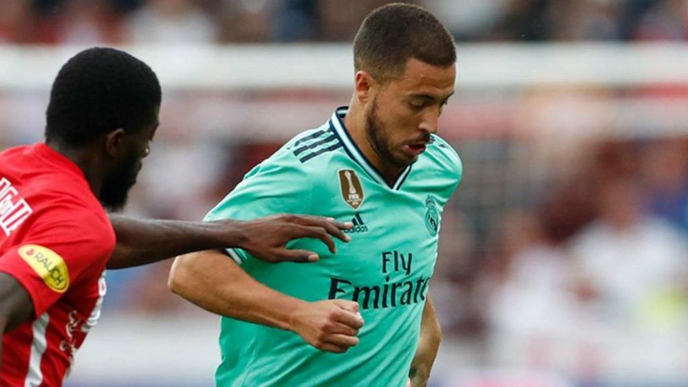 Hazard 'very pleased' after scoring first Real Madrid goal