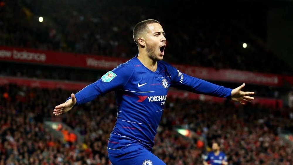 Sarri is confident that Hazard can become the world's best at Chelsea. GOAL