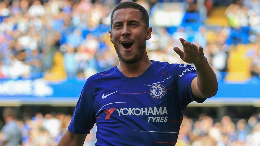 Hazard uis not in Chelsea's squad of 18. GOAL