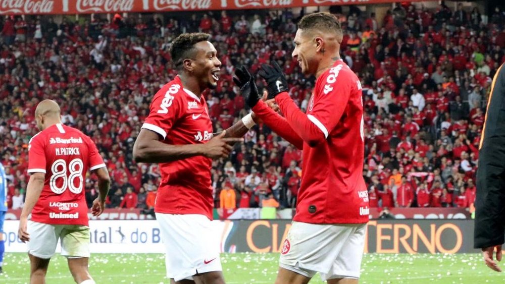 Edenílson Paolo Guerrero Internacional Cruzeiro Copa do Brasil 05092019