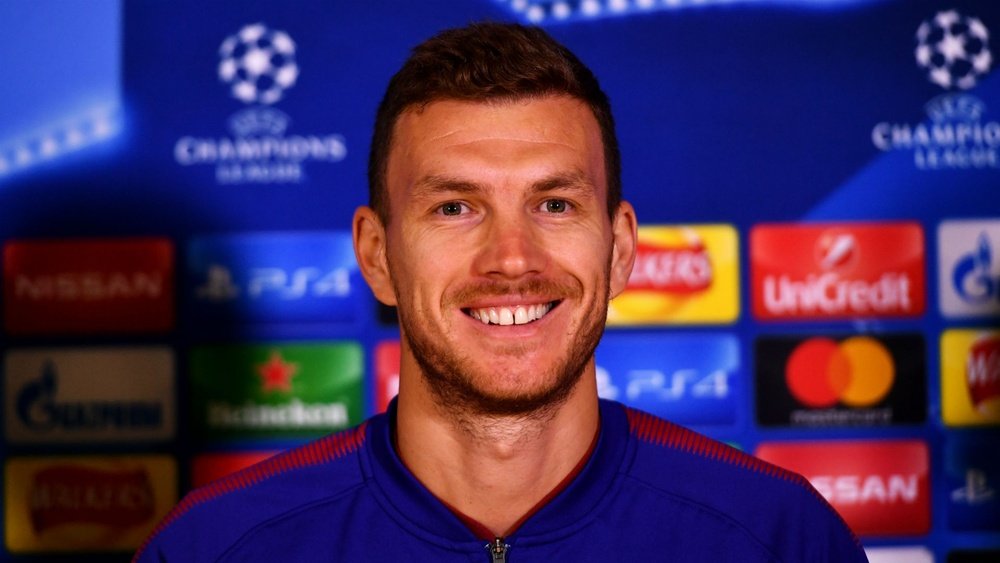 Dzeko believes he has improved as a player as he prepares to face Chelsea. GOAL