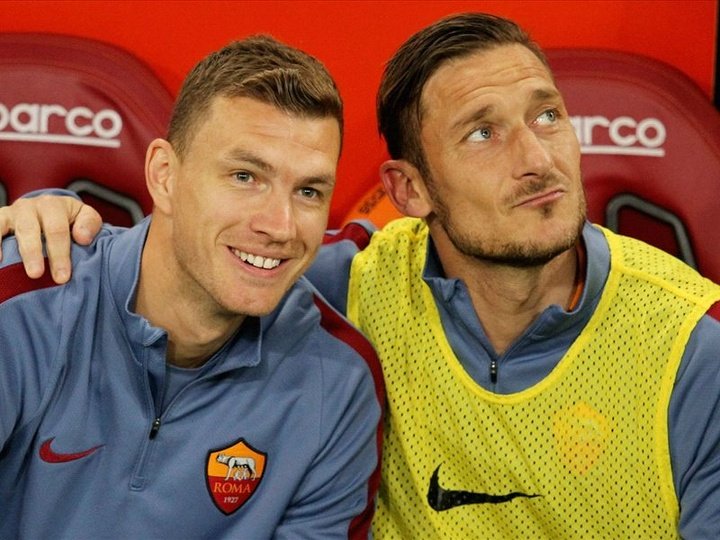 Dzeko pourrait dépasser Totti comme meilleur buteur en Ligue des champions