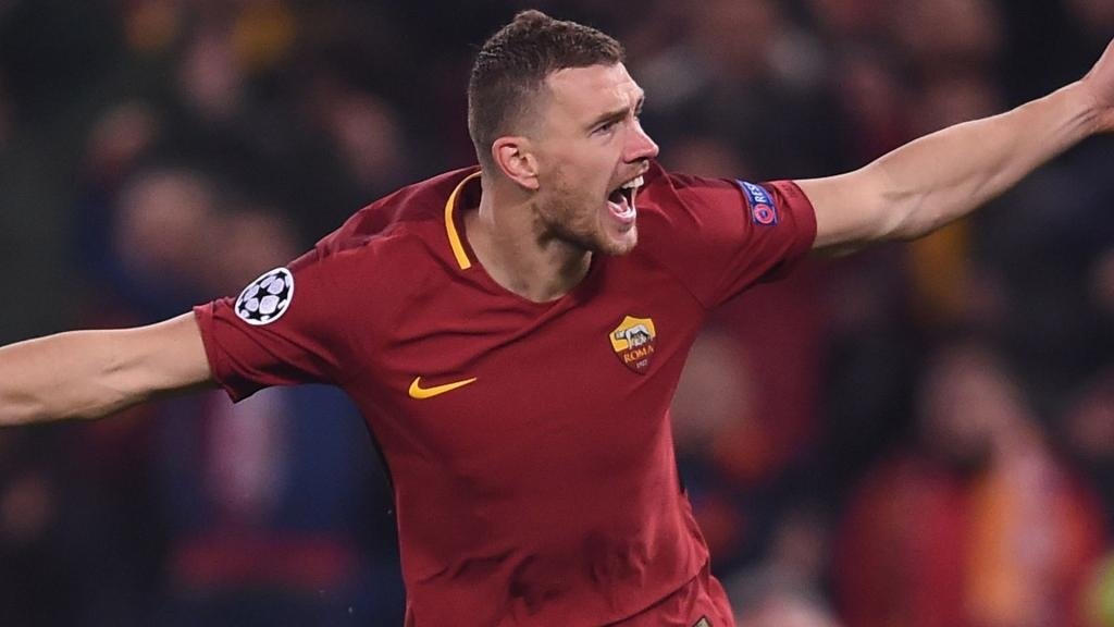 Herói da classificação, Dzeko elogia atuação da Roma: “Muito orgulhoso desse time”