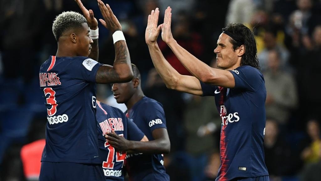 PSG-Saint-Etienne 4-0: Poker parigino per il quinto successo