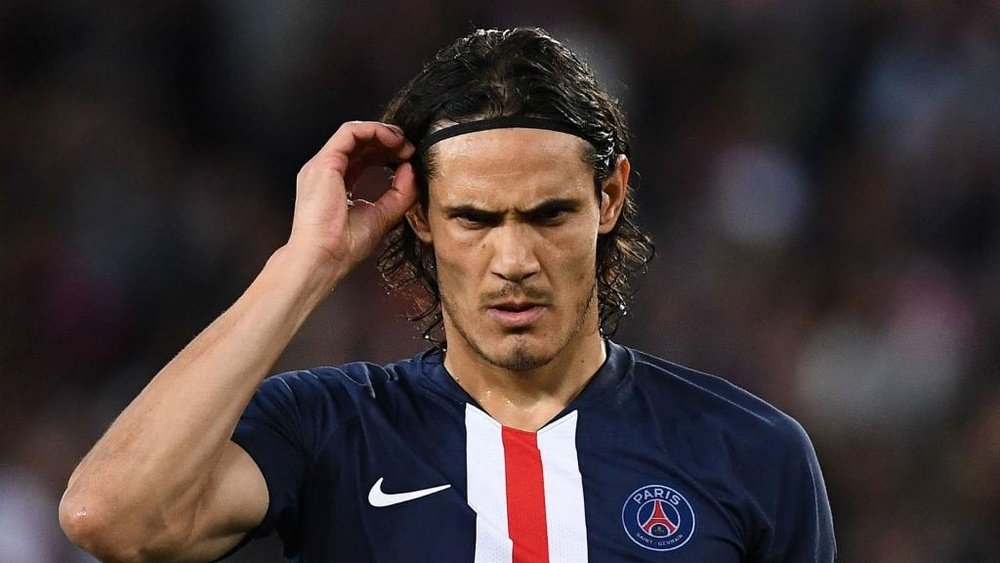 No Edinson Cavani return for PSG