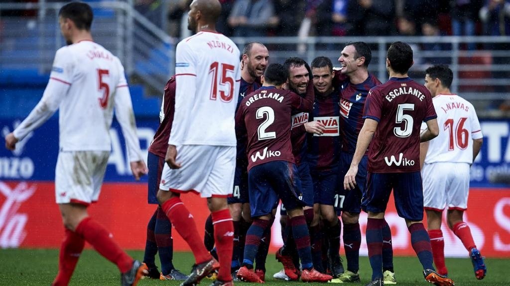 Eibar ran riot against Sevilla. GOAL