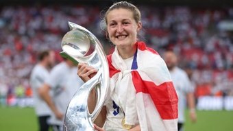 White is England women's all-time leading goalscorer. GOAL