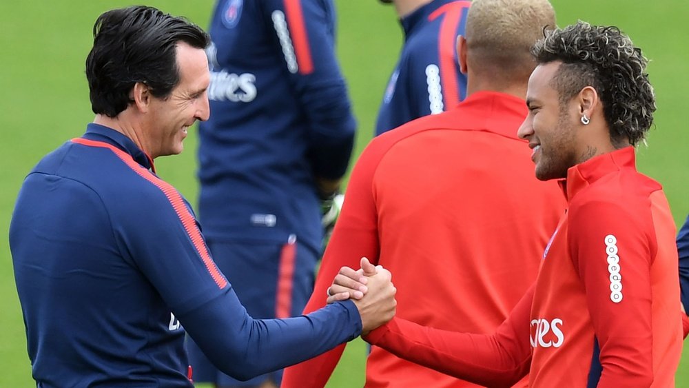 Emery says Neymar is the most important individual at PSG. GOAL