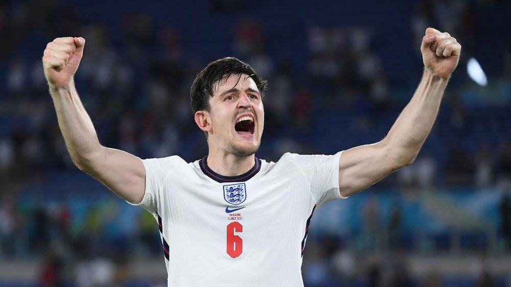 England not settling for a semi-final, says Maguire after thumping Ukraine win