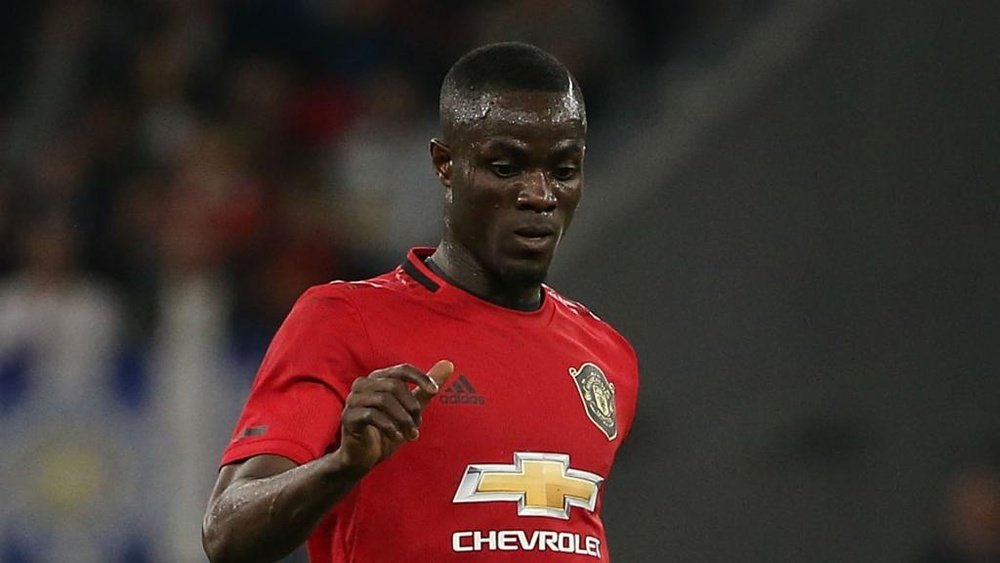 Eric Bailly is back in United training after getting seriously injured last July. GOAL