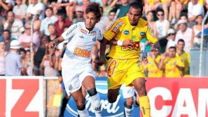 Pai de Rodrygo já teve a missão de marcar Neymar em um Santos x Mirassol