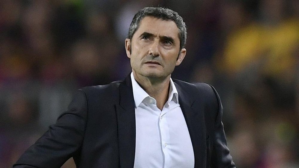 Barça : Valverde a le soutien de sa direction. AFP