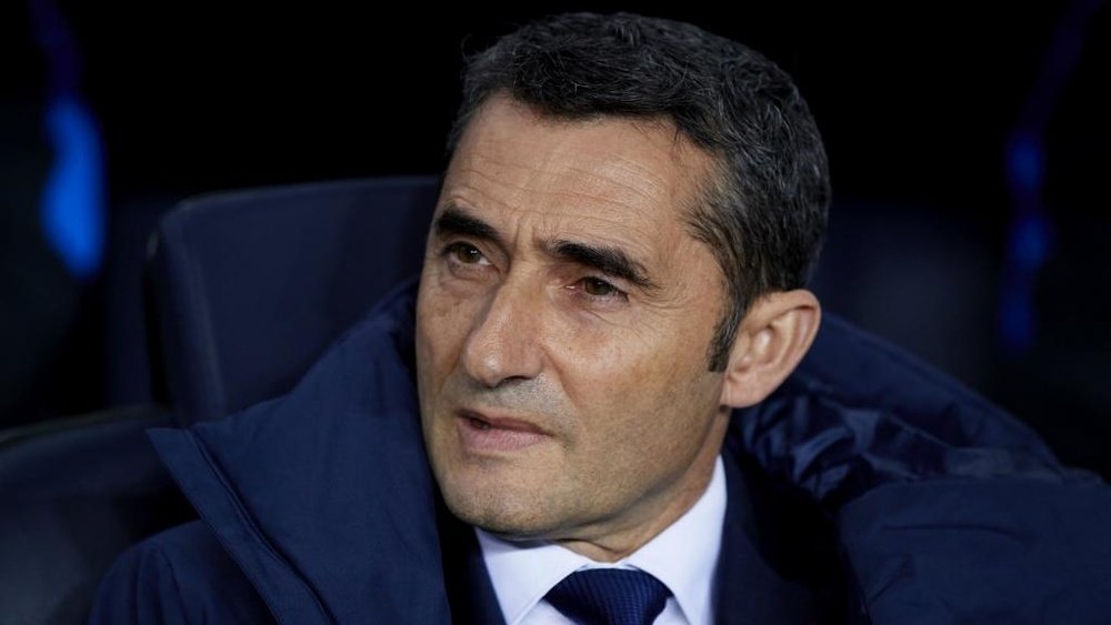 Valverde is happy with the result. GOAL