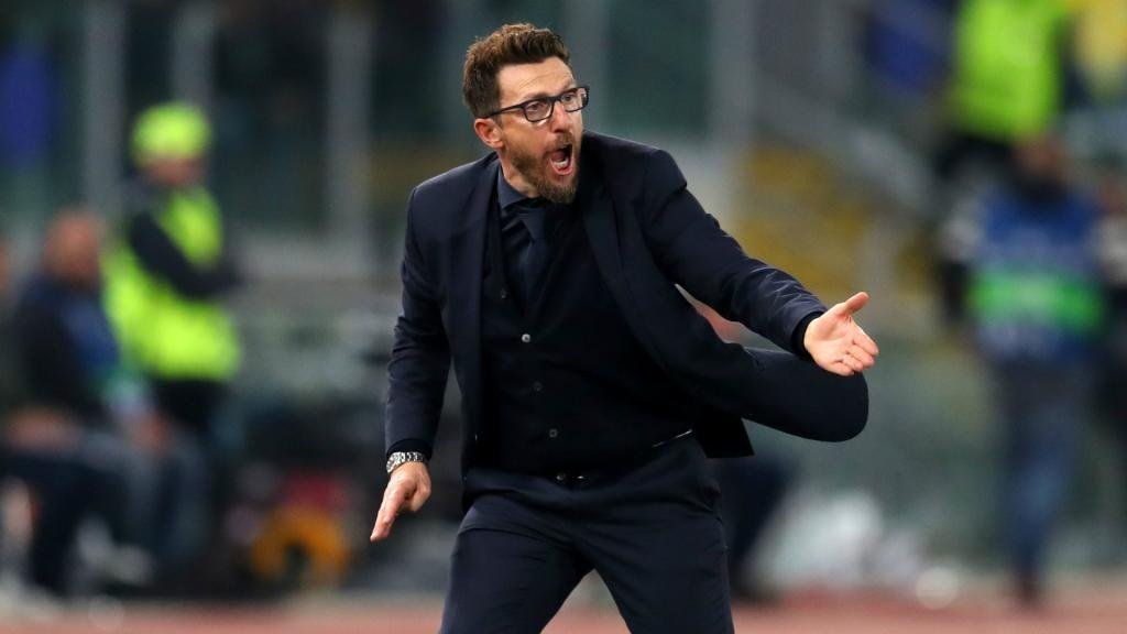 Di Francesco has committed his future to Roma. GOAL
