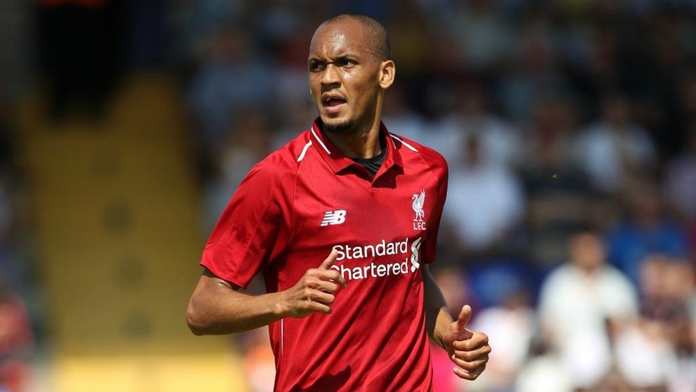 Fabinho is yet to start for Liverpool this season. GOAL