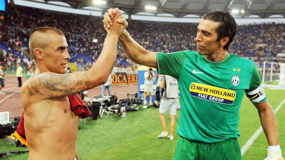 Buffon has played alongside some top players during his career. GOAL