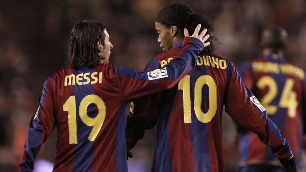 Messi já vestiu a 19. Goal