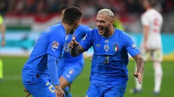 Italy headed into Monday's final Nations League game needing a win to progress – and that's what they earned against Hungary.