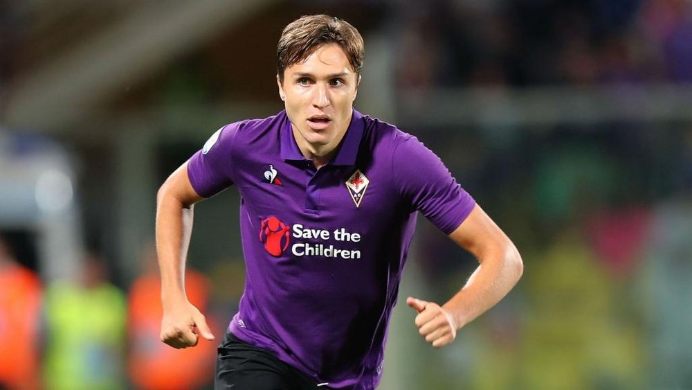 Federico Chiesa has insisted that he is happy at Fiorentina. GOAL