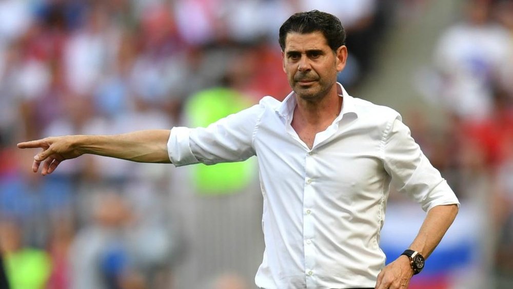 Hierro has left his post with the Spanish national team. GOAL